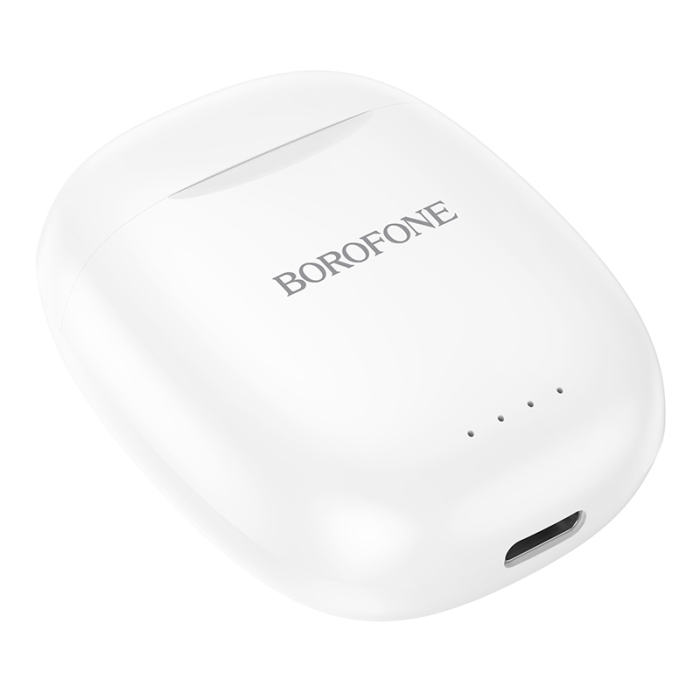 Casti bluetooth Borofone TWS BW17, alb [3]