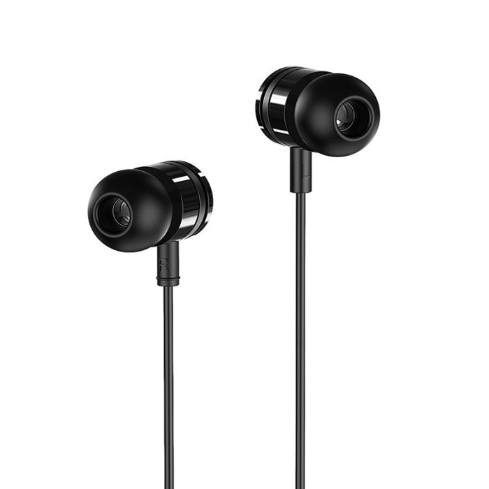 Casti Borofone BM31 cu mufa jack 3.5 mm si microfon, black [2]