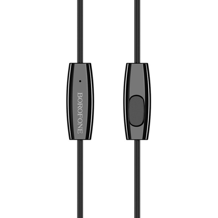 Casti Borofone BM31 cu mufa jack 3.5 mm si microfon, black [3]