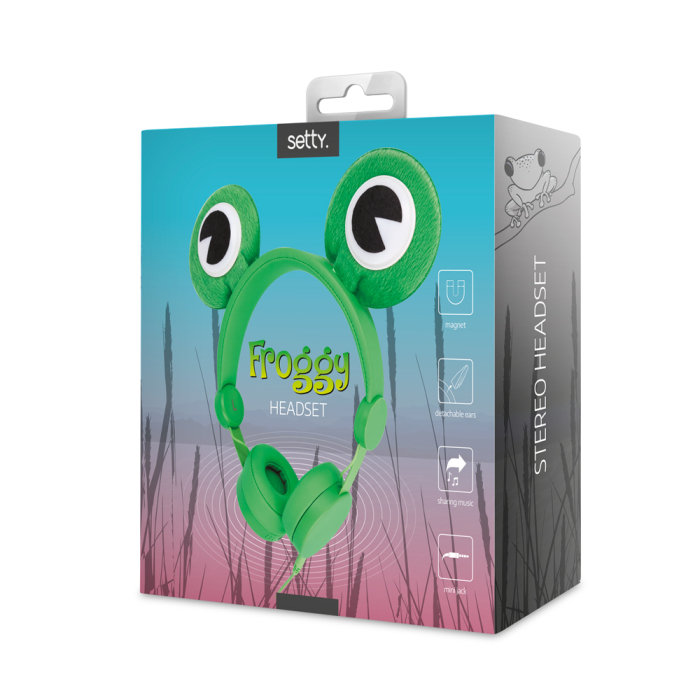 Casti cu fir Setty Froggy [2]
