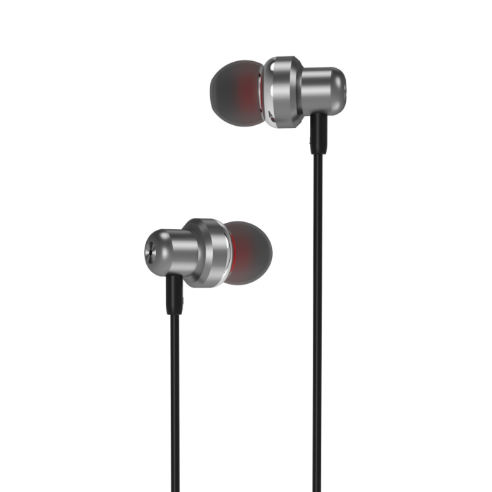 Casti cu fir XO EP38 jack 3,5mm gri [2]