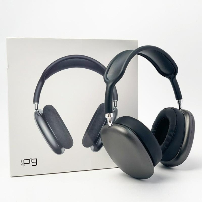 Casti on-ear, bluetooth, P9, negru [4]