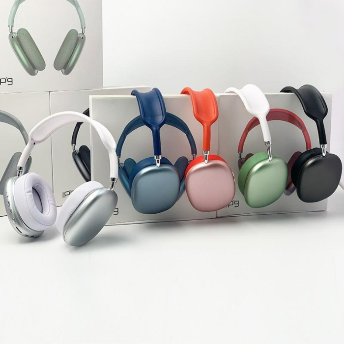 Casti on-ear, bluetooth, P9, negru [3]