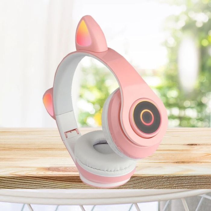 Casti on-ear cu bluetooth B39, alb [15]