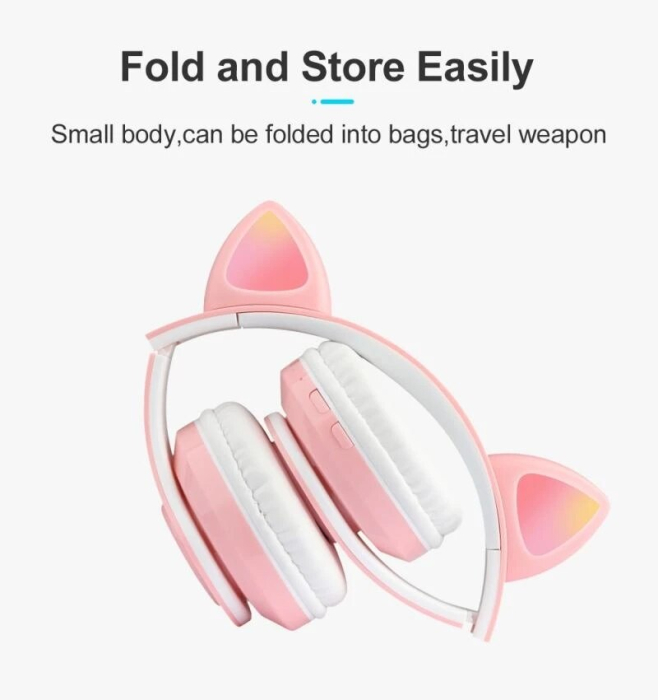 Casti on-ear cu bluetooth B39, alb [11]
