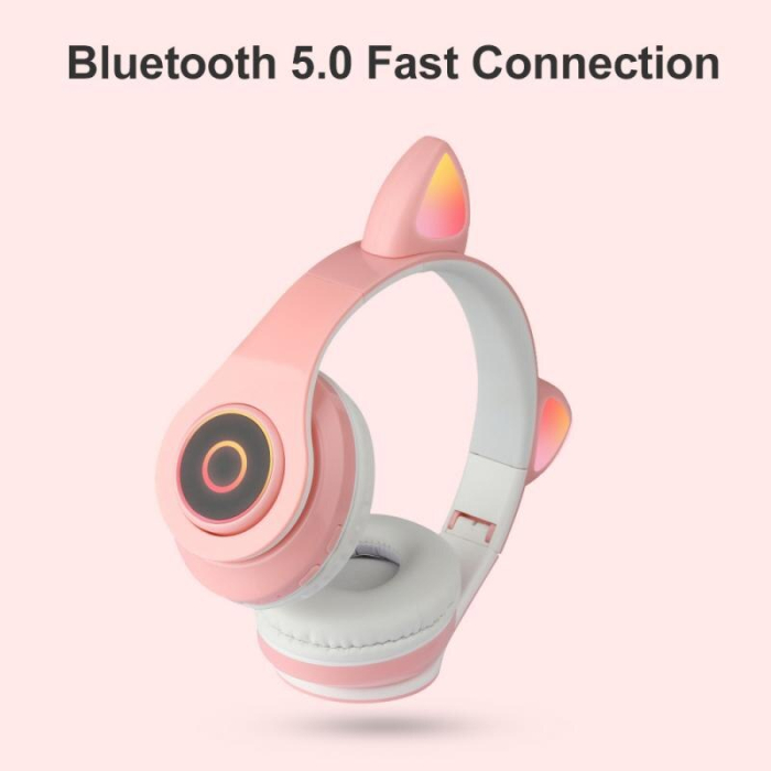Casti on-ear cu bluetooth B39, negru [8]