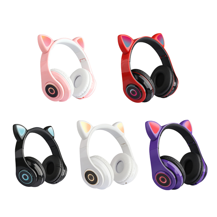 Casti on-ear cu bluetooth B39, negru [2]