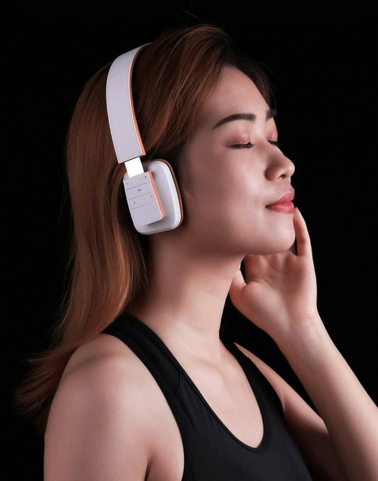 Casti on-ear Proda bluetooth 5.0 albastre (PD-BH300) [9]