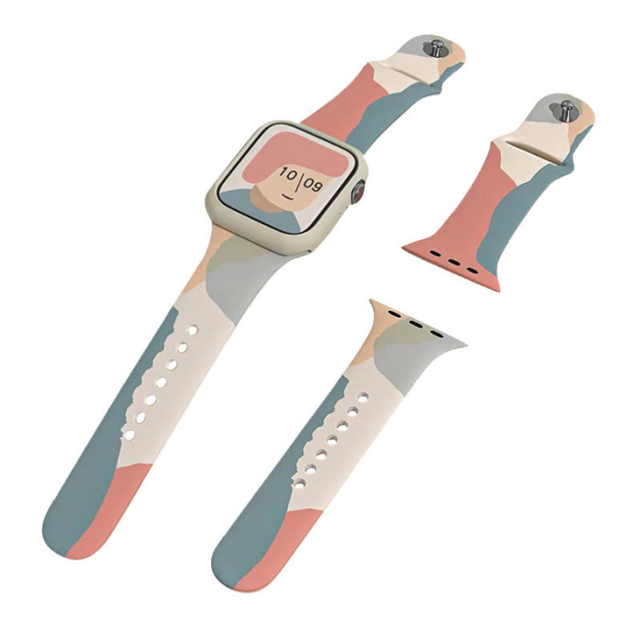Curea silicon Moro pentru Apple Watch 7/6/SE/5/4/3/2 (41mm / 40mm / 38mm) model (3)- DOAR CUREAUA [1]