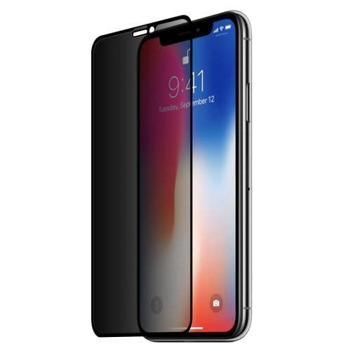 Folie privacy iPhone 11 / XR, sticla, full glue - blister [3]