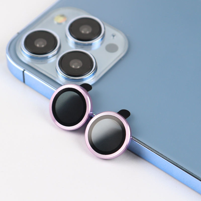 Folie protectie camera Metal Eagle Eye Original iPhone 14 / iPhone 14 Plus - purple [9]