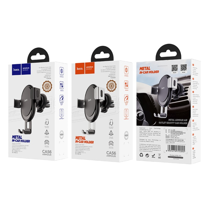 HOCO Car holder gravity - CA56 Plus black [6]