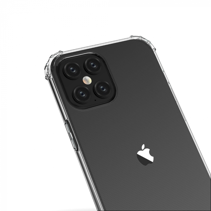 Husa antisoc 1.5 mm iPhone 13 Pro 6,1" transparent [6]