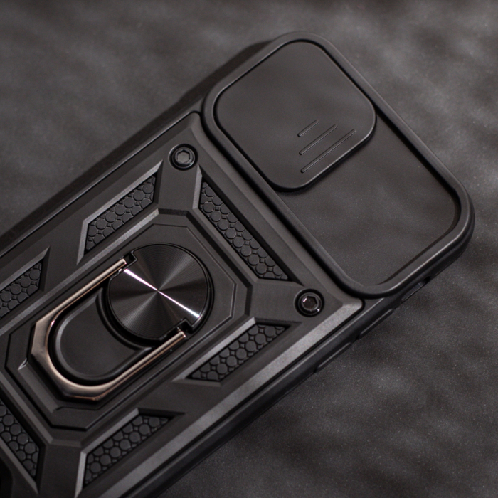 Husa Armor Ring Lens Samsung A53 5G, albastru [4]