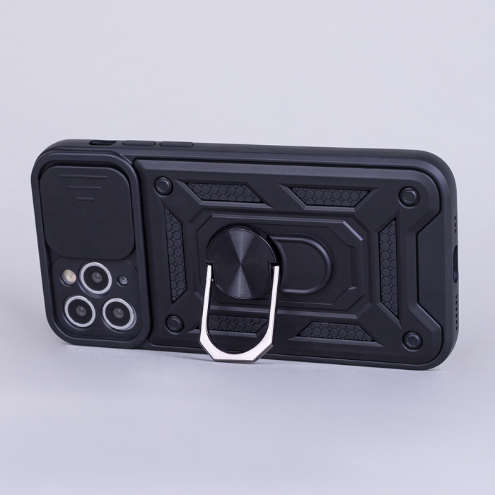 Husa Armor Ring Lens Xiaomi Redmi Note 12 5G (Global) / Poco X5 black [3]