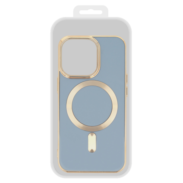 Husa Beauty cu Magsafe pentru Iphone 13 Pro albastru [3]