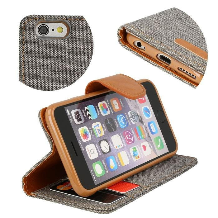 Husa carte Canvas Samsung S9 PLUS gri [4]