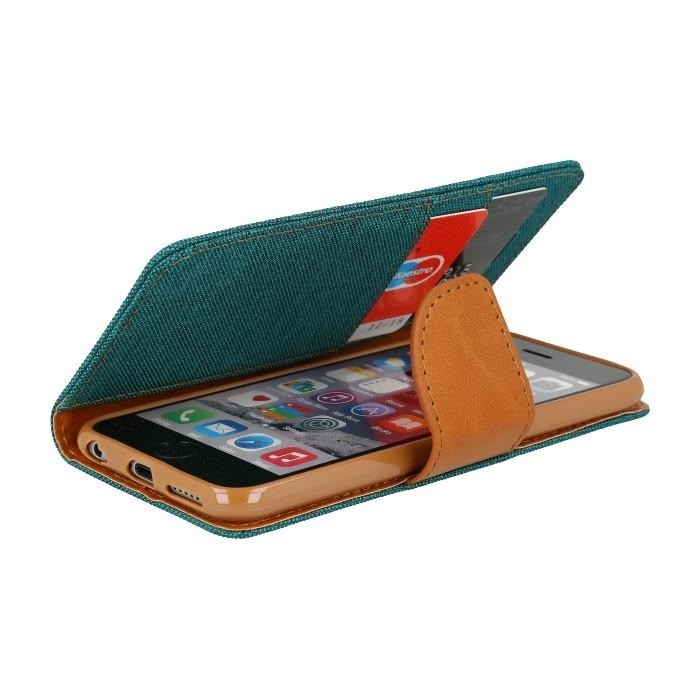 Husa carte Canvas Samsung S9 PLUS verde [5]