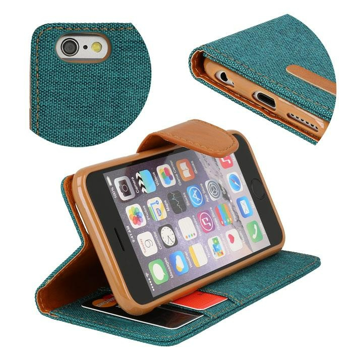 Husa carte Canvas Samsung S9 PLUS verde [7]