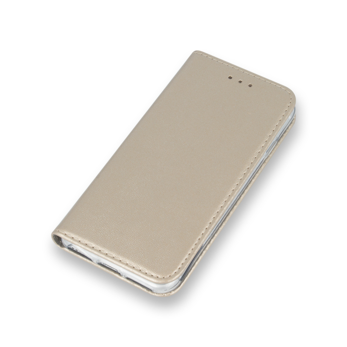 Husa carte Samsung A20e (SM-A202F) auriu, Smart Magnetic [2]