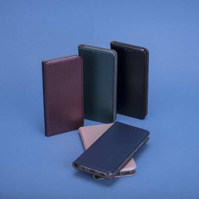 Husa carte Smart Magnetic Motorola Moto E20 / E30 / E40 / E20S navy blue [9]