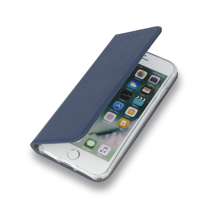 Husa carte Smart Magnetic Motorola Moto E20 / E30 / E40 / E20S navy blue [4]