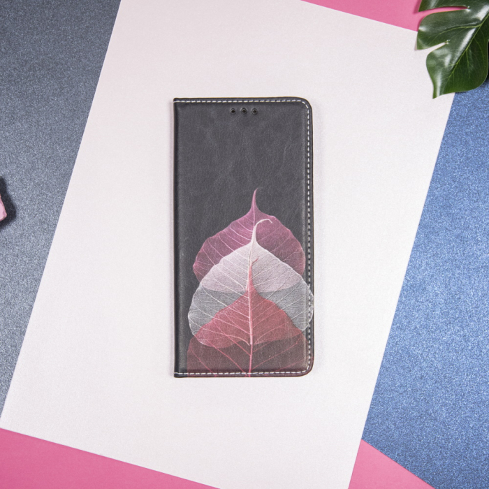 Husa carte Smart Trendy pentru Samsung A22 5G willow leaves [8]