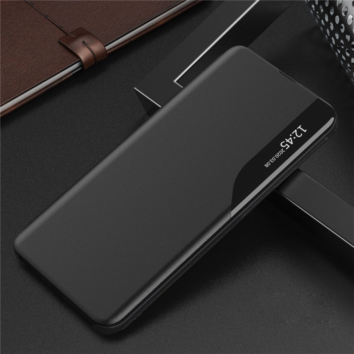 Husa carte Smart View pentru Samsung A12 negru [2]