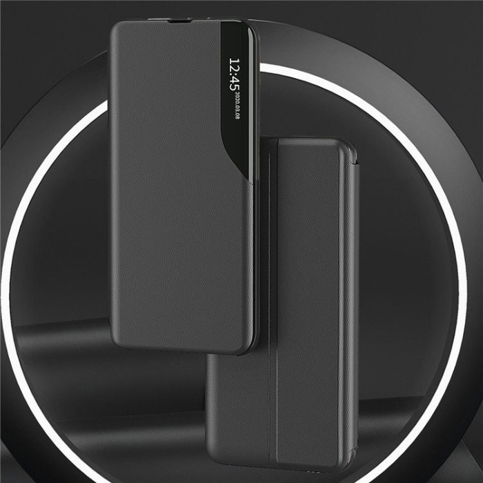 Husa carte Smart View pentru Samsung A12 negru [3]