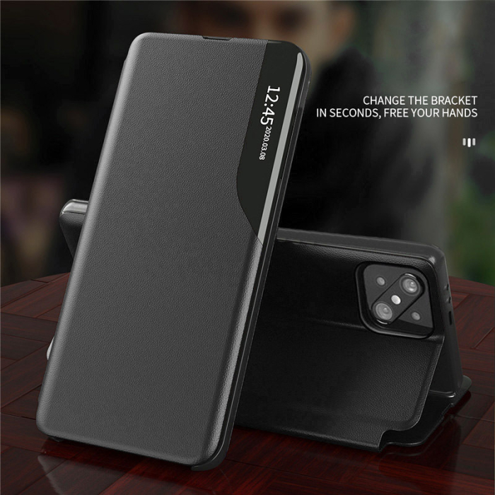 Husa carte Smart View pentru Samsung A13 5G negru [5]