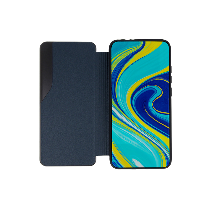 Husa carte Smart View pentru Samsung Galaxy A22 4G dark green [7]