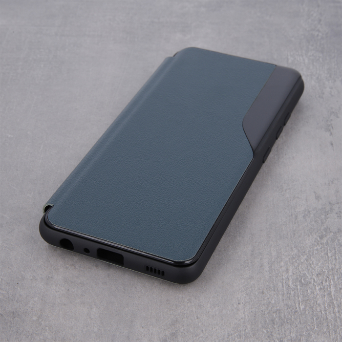 Husa carte Smart View pentru Samsung Galaxy A22 4G dark green [6]
