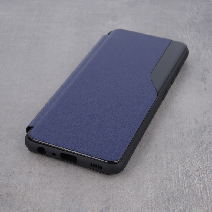 Husa carte Smart View pentru Samsung Galaxy A22 4G navy blue [6]