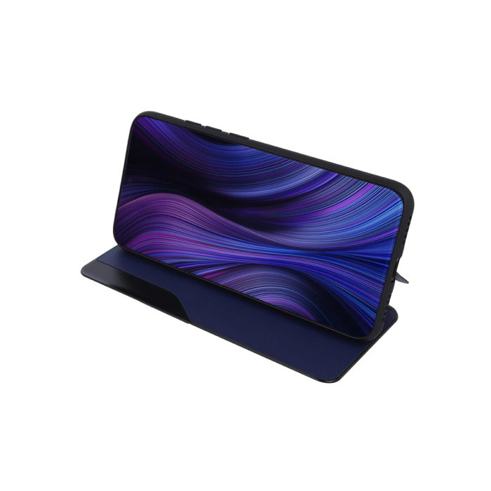 Husa carte Smart View pentru Samsung Galaxy A22 4G navy blue [8]