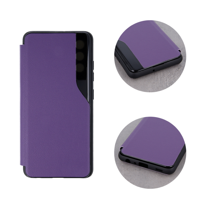 Husa carte Smart View pentru Samsung Galaxy A22 4G violet [5]