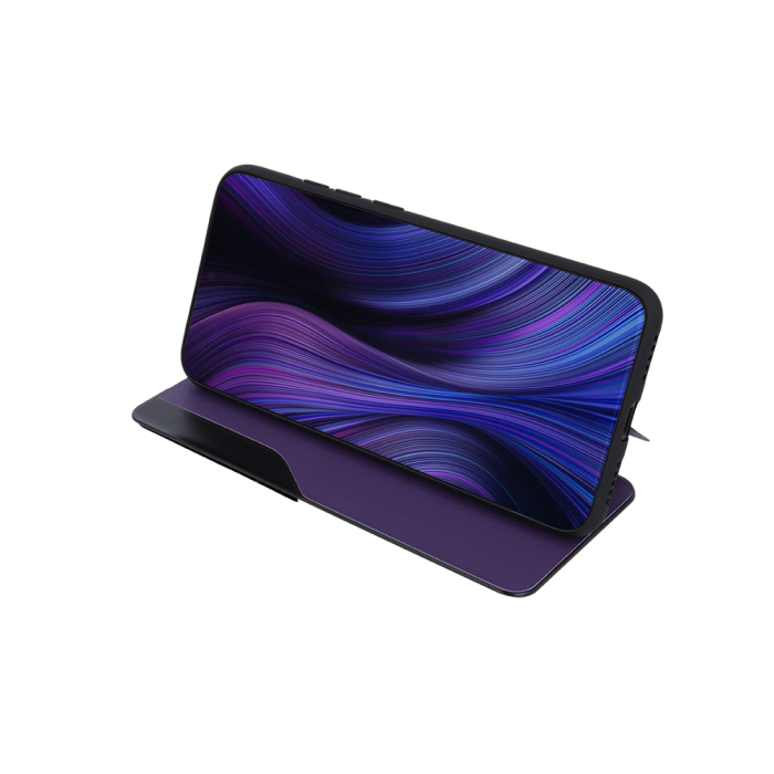 Husa carte Smart View pentru Samsung Galaxy A22 4G violet [7]