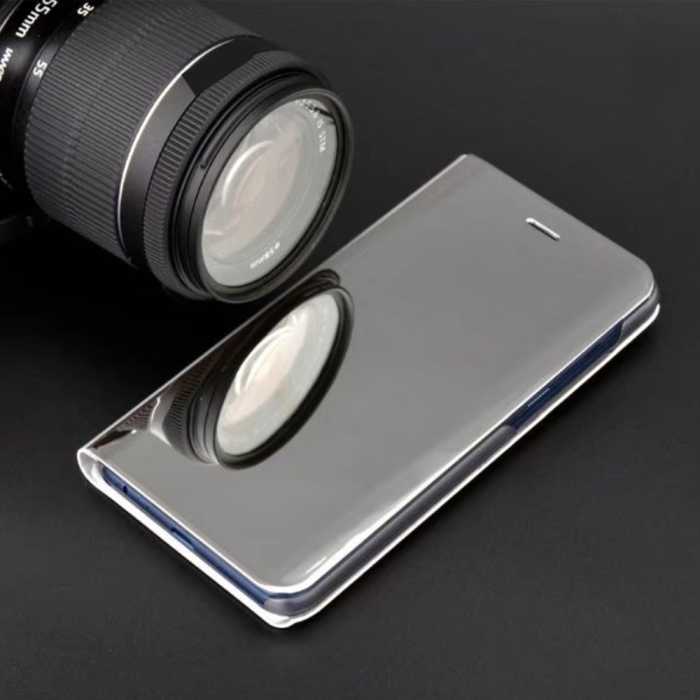 Husa carte tip oglinda Xiaomi Redmi 8 silver [5]