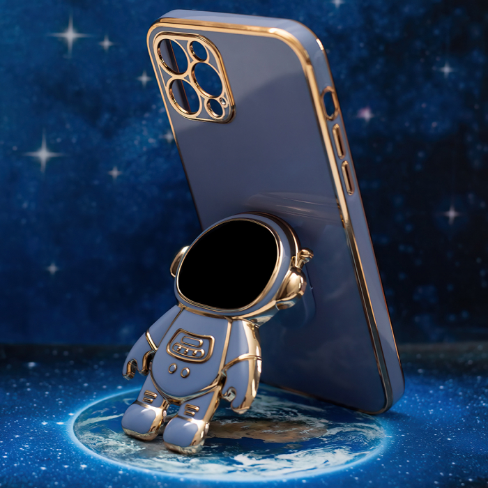 Husa cu popsocket Astronaut Samsung A15 4G / A15 5G albastru [5]