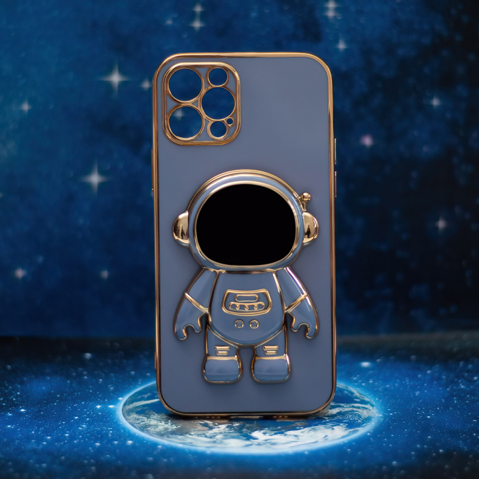 Husa cu popsocket Astronaut Samsung A15 4G / A15 5G albastru [6]