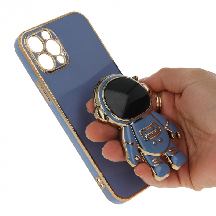 Husa cu popsocket Astronaut Samsung A15 4G / A15 5G albastru [3]