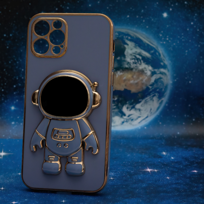 Husa cu popsocket Astronaut Samsung A15 4G / A15 5G albastru [8]