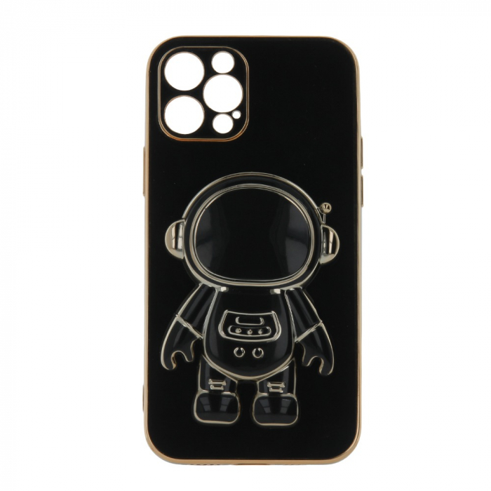 Husa cu popsocket Astronaut Samsung A15 4G / A15 5G negru [4]