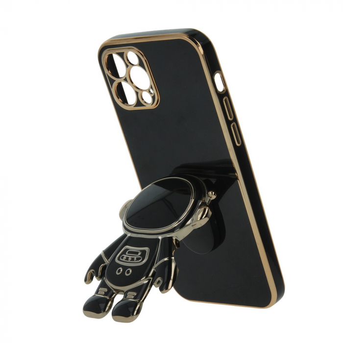 Husa cu popsocket Astronaut Samsung A15 4G / A15 5G negru [2]