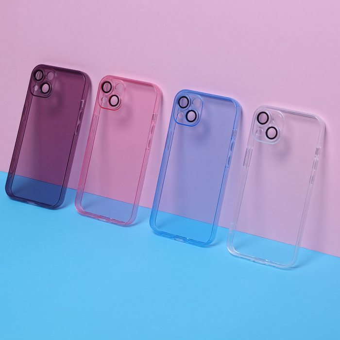 Husa cu protectie la camera Slim Color Samsung A15 4G / A15 5G albastru [9]