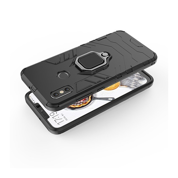Husa Defender Armor pentru Xiaomi Redmi 10 / Redmi 10 2022 / Redmi Note 11 4G (China) black [5]
