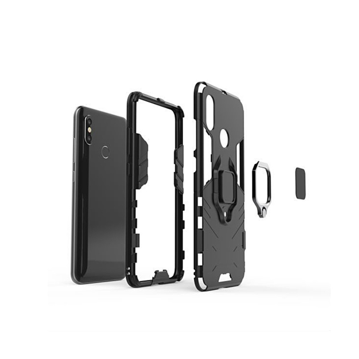 Husa Defender Armor pentru Xiaomi Redmi 10 / Redmi 10 2022 / Redmi Note 11 4G (China) black [4]