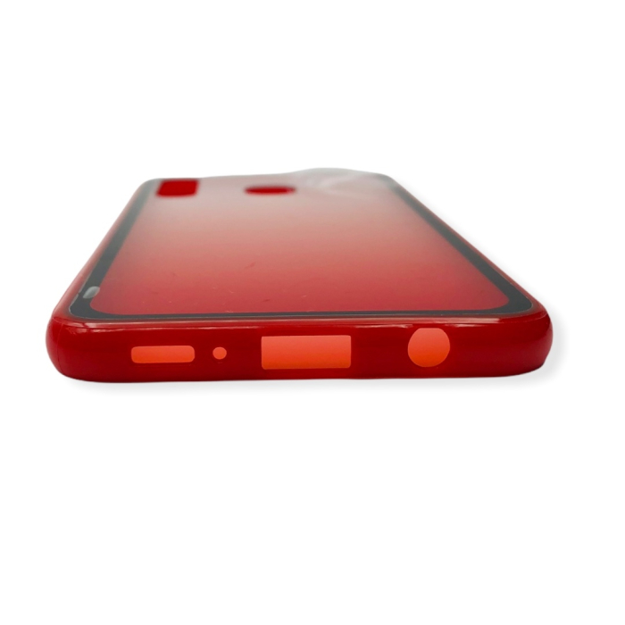 Husa Degrade Plastic + TPU iPhone X/XS Rosu [6]