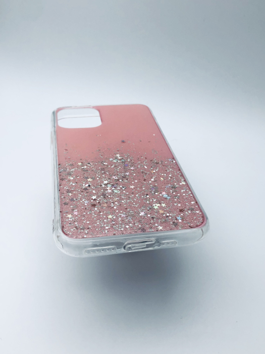 Husa Epoxy Glitter iPhone 11 Pro Max(6.5'') Baby Pink [3]