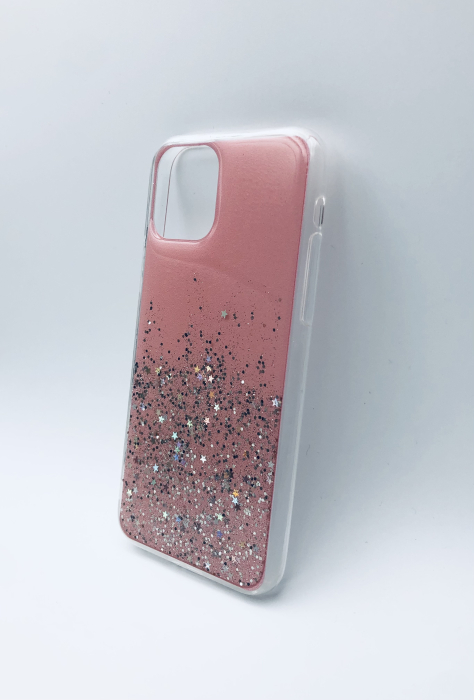Husa Epoxy Glitter iPhone 11 Pro Max(6.5'') Baby Pink [2]