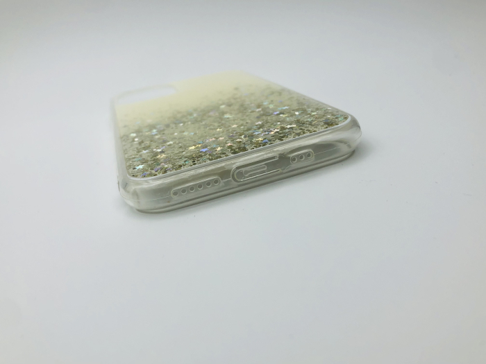 Husa Epoxy Glitter iPhone 11 Pro Max(6.5'') Cream [4]